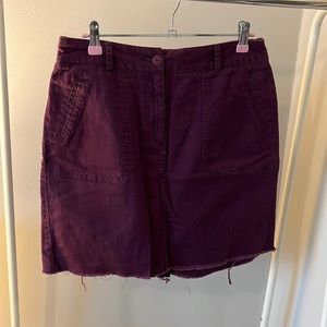 Denim skirt